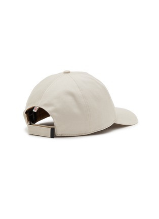 模特儿示范图 - 点击放大 - MONCLER GRENOBLE ACCESSORIES - Grenoble Cotton Baseball Cap