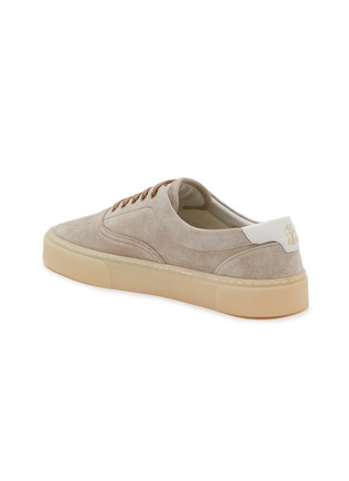  - BRUNELLO CUCINELLI - 绒面皮系带运动鞋