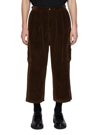 首图 - 点击放大 - J∞QUALITY  - TECLOR Baggy Cropped Corduroy Pants