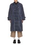 首图 - 点击放大 - J∞QUALITY  - Sanyo Senko Double Breasted Split Raglan Sleeves Cotton Coat