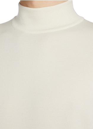  - J∞QUALITY  - trenta settanta Mock Neck Cashmere Silk Sweater