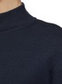  - J∞QUALITY  - trenta settanta Mock Neck Cashmere Silk Sweater