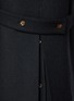  - J∞QUALITY  - in-a Ka-Date Notch Lapel Double Breasted Wool Blend Coat