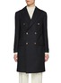 首图 - 点击放大 - J∞QUALITY  - in-a Ka-Date Notch Lapel Double Breasted Wool Blend Coat