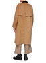 背面 - 点击放大 - J∞QUALITY  - TECLOR Contrast Collar Wool Blend Coat