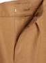  - J∞QUALITY  - Balancircular Pleated Camel Wool Blend Balancircular® Pants