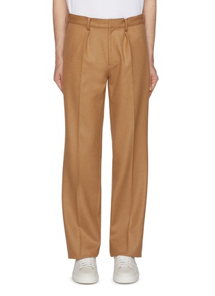 首图 - 点击放大 - J∞QUALITY  - Balancircular Pleated Camel Wool Blend Balancircular® Pants