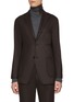 首图 - 点击放大 - J∞QUALITY  - kisuké Notch Lapel Single Breasted Wool Blend Blazer