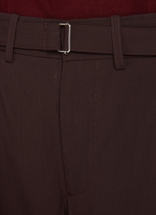  - CO - Belted Waist Wool Pants