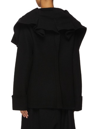 背面 - 点击放大 - YOHJI YAMAMOTO - 大翻领拉链夹克