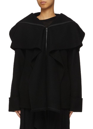 首图 - 点击放大 - YOHJI YAMAMOTO - 大翻领拉链夹克