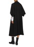 背面 - 点击放大 - YOHJI YAMAMOTO - 气球剪裁围裹大衣