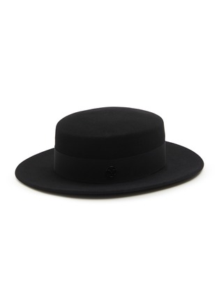 首图 - 点击放大 - MAISON MICHEL - KIKI 羊毛毡平顶帽