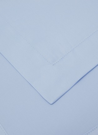 Detail View - 点击放大 - CELSO DE LEMOS - Secret Bottom Flat Sheet — Sky Blue