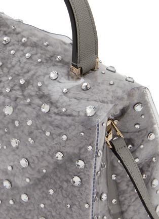 细节 - 点击放大 - VALEXTRA - Iside Mini Rhinestone Bag Raincoat