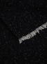 细节 –点击放大 - ALONPI - Region Cashmere Silk Throw — Black