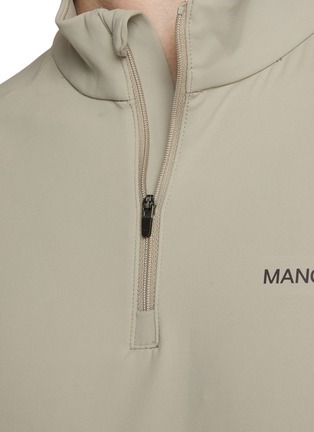  - MANORS - Half Zip Long Sleeved T-Shirt