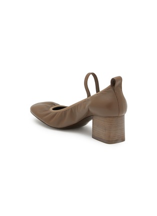  - LEMAIRE - 55 SQUARE BALLERINA 皮革高跟鞋