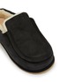 细节 - 点击放大 - JW ANDERSON - Sherling Suede Flat Slippers