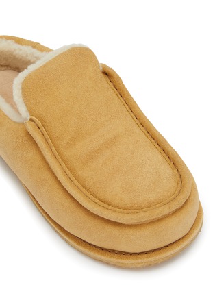 细节 - 点击放大 - JW ANDERSON - Sherling Suede Flat Slippers