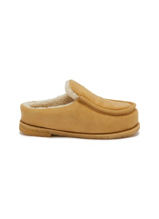 首图 - 点击放大 - JW ANDERSON - Sherling Suede Flat Slippers