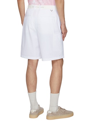 背面 - 点击放大 - SOUTHCAPE - Logo Waistband Stretchy Shorts