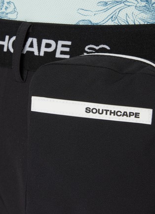  - SOUTHCAPE - LOGO 腰头直筒短裤