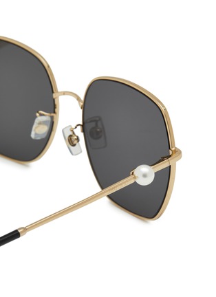 细节 - 点击放大 - JIMMY CHOO - EYEWEAR - Pua Metal Square Sunglasses