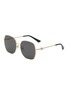 首图 - 点击放大 - JIMMY CHOO - EYEWEAR - Pua Metal Square Sunglasses