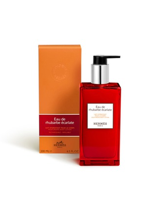 Detail View - 点击放大 - HERMÈS - Eau de rhubarbe écarlate Moisturizing Body Lotion 200ml