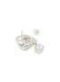 细节 - 点击放大 - AGMES - Large Sandra Freshwater Pearl Sterling Silver Earrings