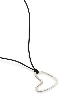 细节 - 点击放大 - AGMES - Heart Altun Sterling Silver Pendant Necklace