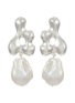 首图 - 点击放大 - AGMES - Baroque Bodmer Freshwater Pearl Sterling Silver Clip On Earrings