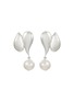 首图 - 点击放大 - AGMES - Elvira Freshwater Pearl Sterling Silver Earrings