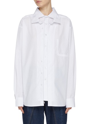 首图 - 点击放大 - BETTTER - Oversized Double Shirt