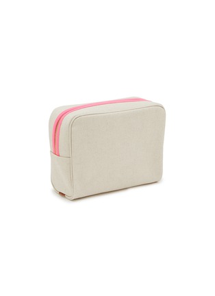 模特儿示范图 - 点击放大 - L/UNIFORM - Canvas Toiletry Bag N°19