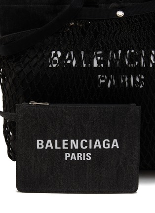  - BALENCIAGA - 24/7 渔网帆布托特包