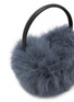 细节 - 点击放大 - YVES SALOMON - Fox Fur Lamb Leather Earmuffs