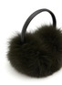 细节 - 点击放大 - YVES SALOMON - Fox Fur Lamb Leather Earmuffs