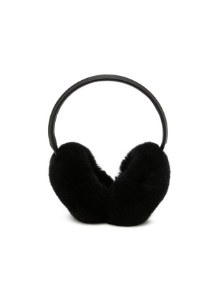 首图 - 点击放大 - YVES SALOMON - Rex Rabbit Fur Earmuffs