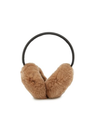 首图 - 点击放大 - YVES SALOMON - Rex Rabbit Fur Earmuffs