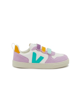 首图 - 点击放大 - VEJA - V-10 Velcro Leather Kids Sneakers