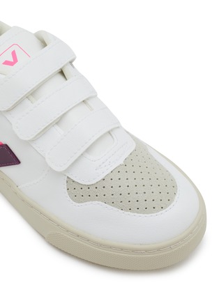 细节 - 点击放大 - VEJA - V-10 Velcro Coated Cotton Kids Sneakers