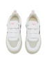 模特儿示范图 - 点击放大 - VEJA - V-10 Velcro Coated Cotton Kids Sneakers