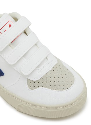 细节 - 点击放大 - VEJA - V-10 Velcro Coated Cotton Toddlers Sneakers