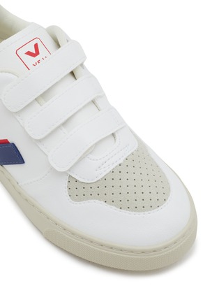 细节 - 点击放大 - VEJA - V-10 Velcro Coated Cotton Kids Sneakers