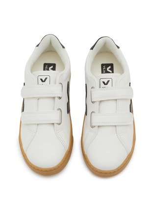 模特儿示范图 - 点击放大 - VEJA - Esplar Velcro Leather Kids Sneakers