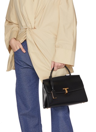 正面 -点击放大 - JOY GRYSON - Tribeca Satchel Leather Crossbody Bag