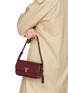 正面 -点击放大 - JOY GRYSON - Mini Tribeca Satchel Leather Shoulder Bag