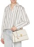 模特儿示范图 - 点击放大 - JOY GRYSON - Tribeca Satchel Leather Crossbody Bag